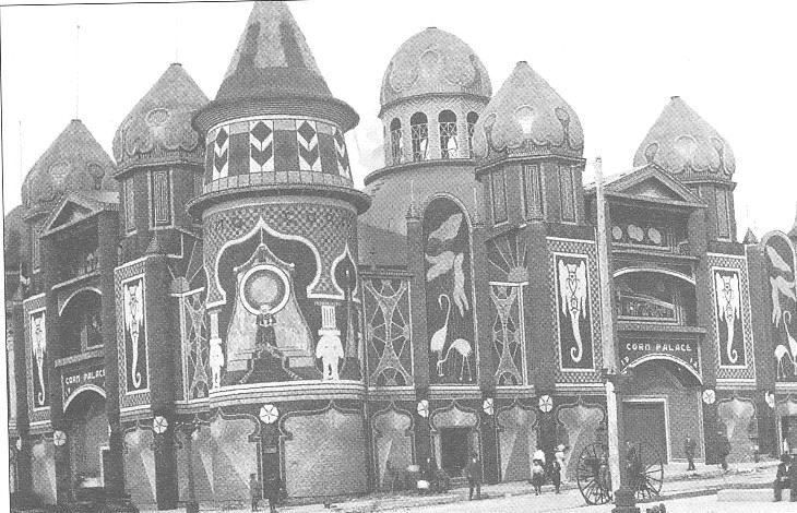 An image of the Corn Palace from 1912.
